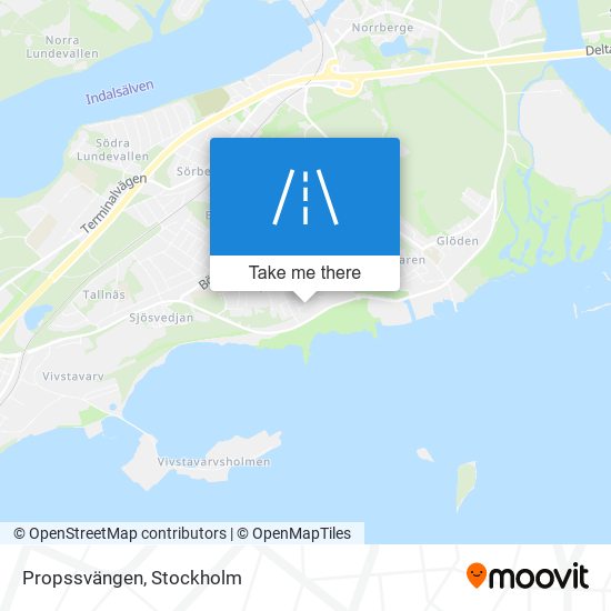 Propssvängen map