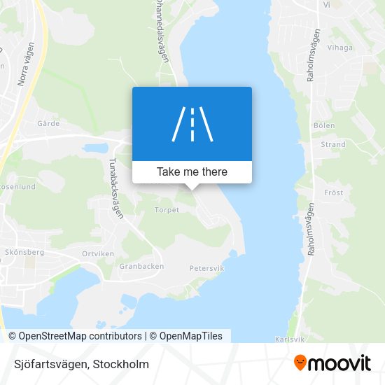 Sjöfartsvägen map