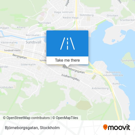 Björneborgsgatan map