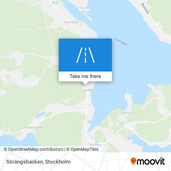 Sörängsbacken map