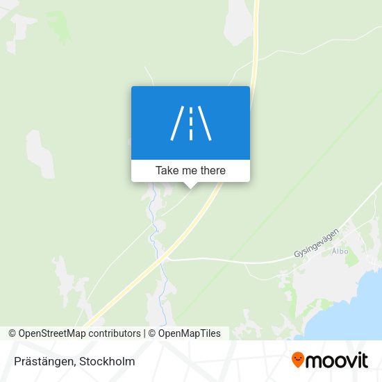 Prästängen map