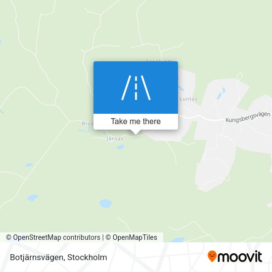 Botjärnsvägen map