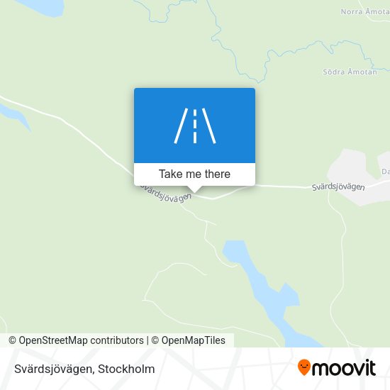 Svärdsjövägen map