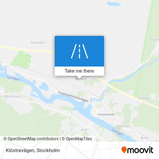 Klöstrevägen map
