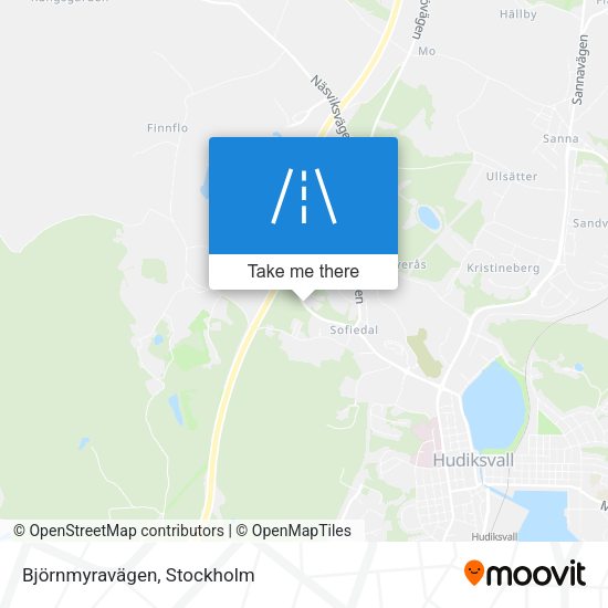 Björnmyravägen map