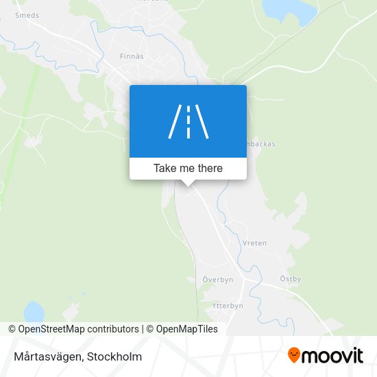 Mårtasvägen map