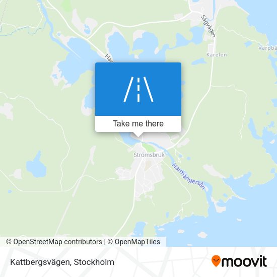 Kattbergsvägen map