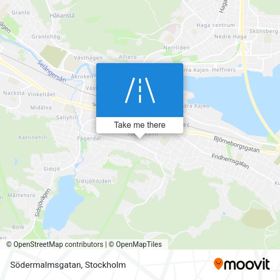 Södermalmsgatan map