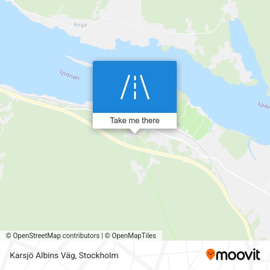 Karsjö Albins Väg map