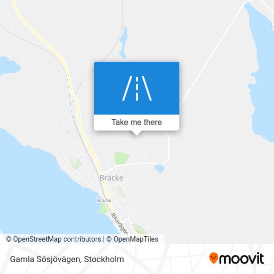 Gamla Sösjövägen map