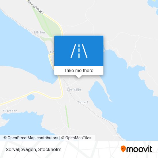 Sörväljevägen map