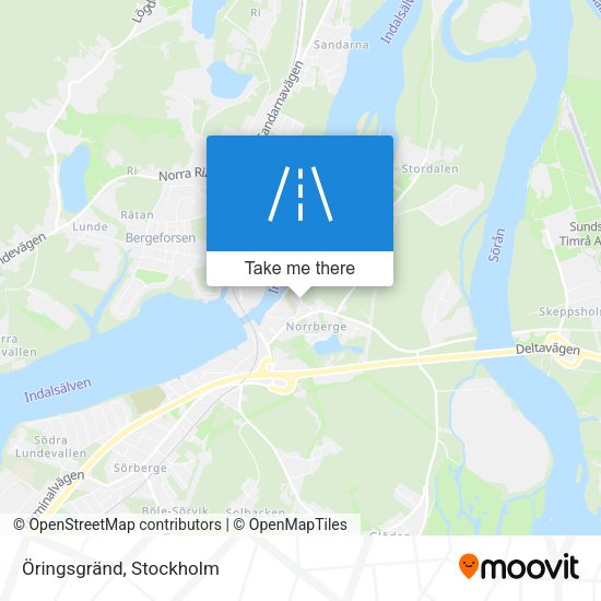 Öringsgränd map