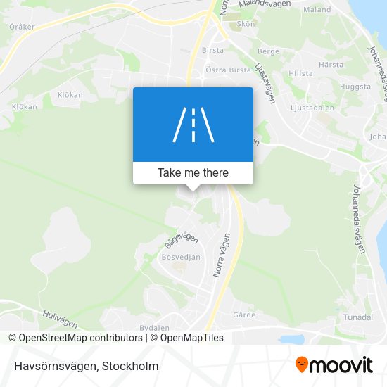 Havsörnsvägen map