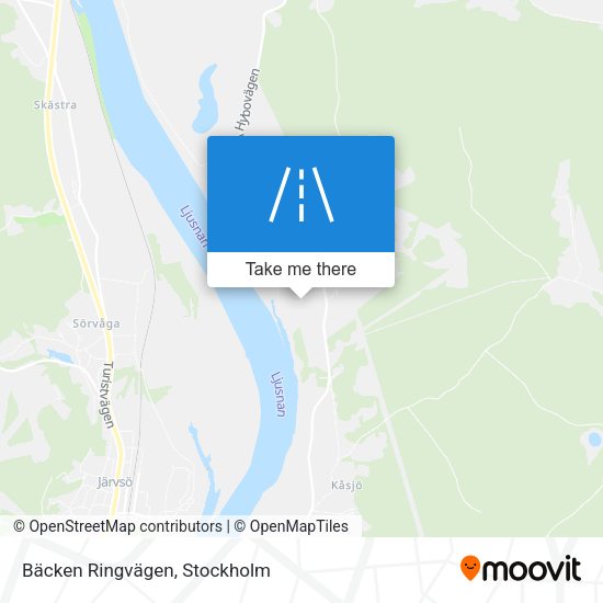 Bäcken Ringvägen map