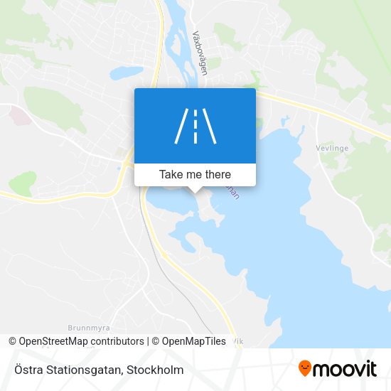 Östra Stationsgatan map