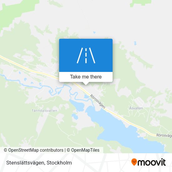 Stenslättsvägen map