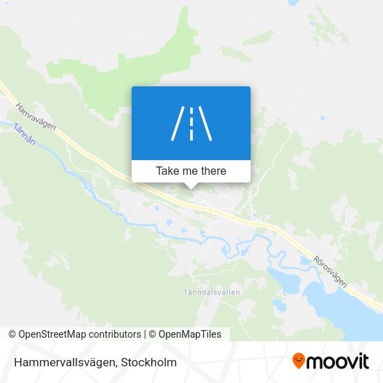 Hammervallsvägen map