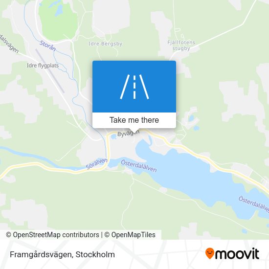 Framgårdsvägen map