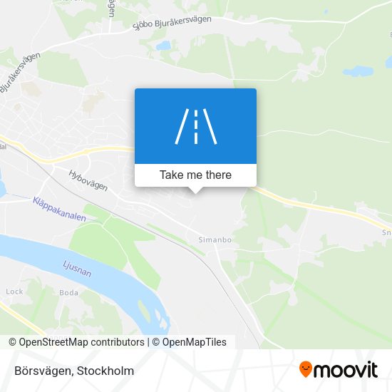 Börsvägen map