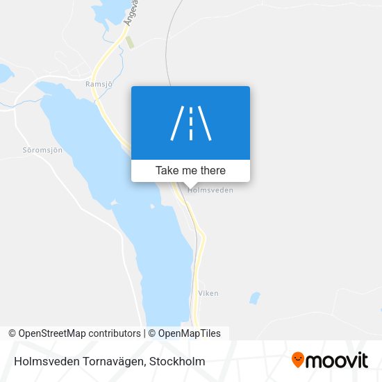 Holmsveden Tornavägen map
