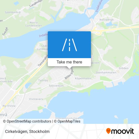 Cirkelvägen map