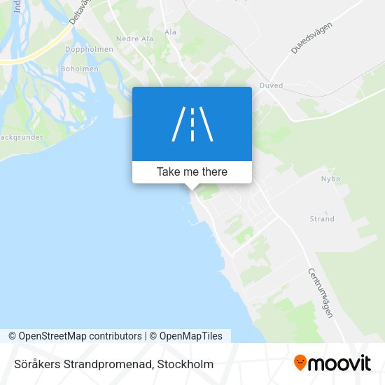 Söråkers Strandpromenad map