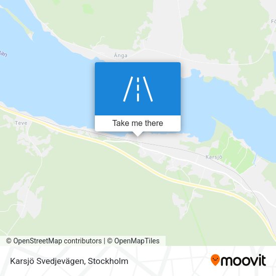 Karsjö Svedjevägen map