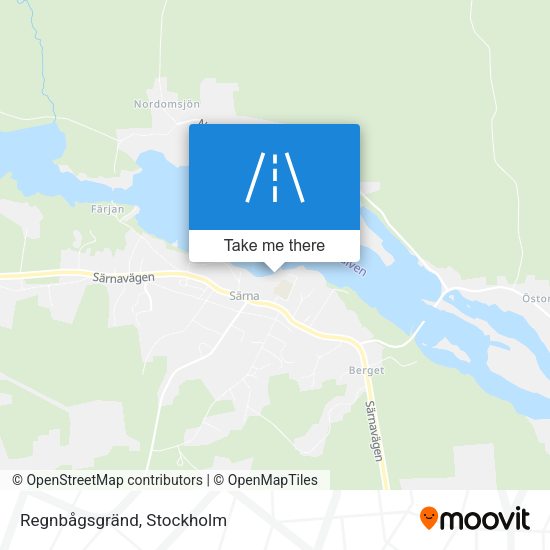 Regnbågsgränd map