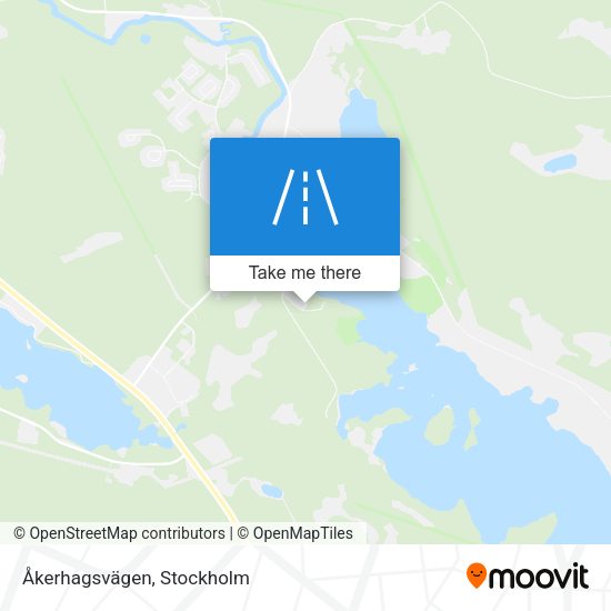 Åkerhagsvägen map