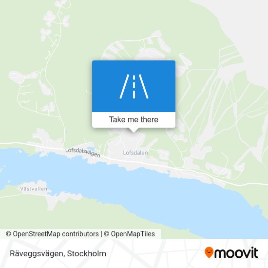 Räveggsvägen map