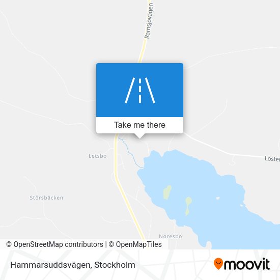 Hammarsuddsvägen map