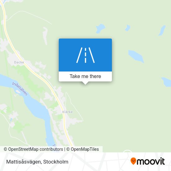 Mattisåsvägen map