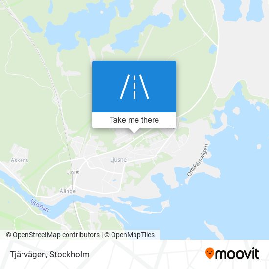 Tjärvägen map