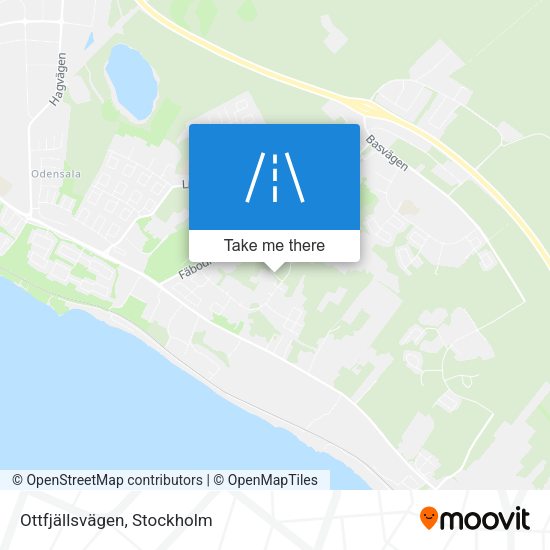 Ottfjällsvägen map