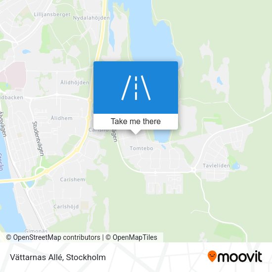 Vättarnas Allé map