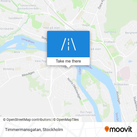 Timmermansgatan map