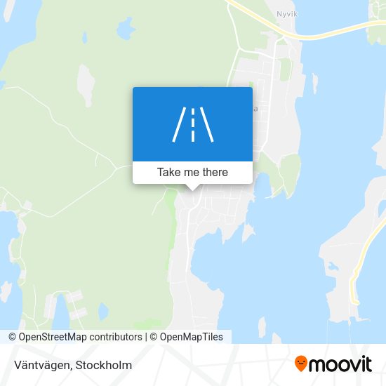 Väntvägen map