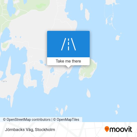 Jörnbacks Väg map