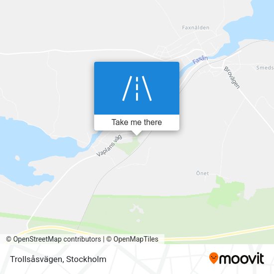 Trollsåsvägen map