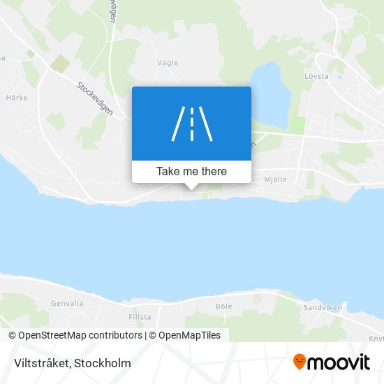 Viltstråket map