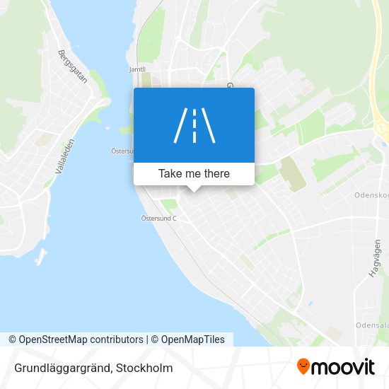 Grundläggargränd map