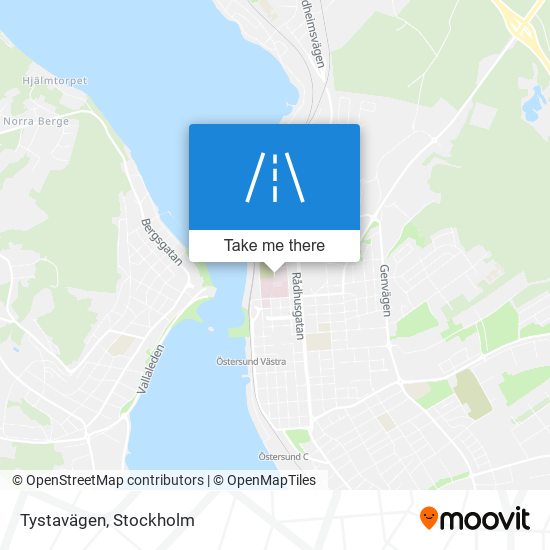 Tystavägen map