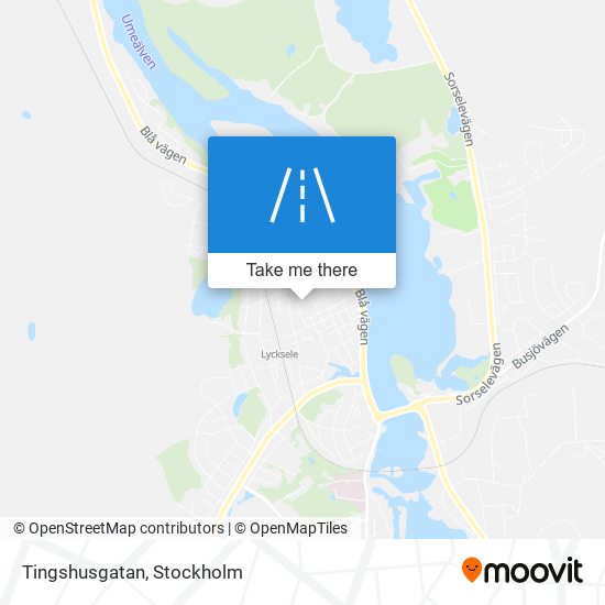 Tingshusgatan map