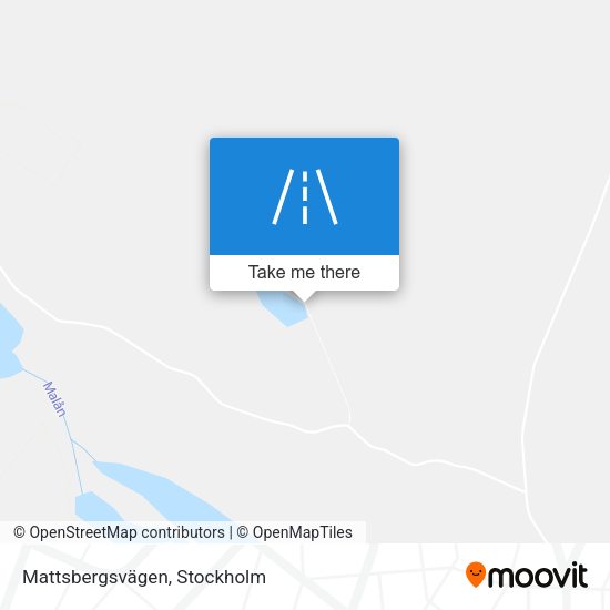 Mattsbergsvägen map