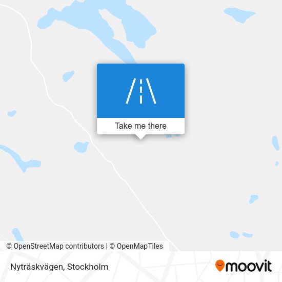 Nyträskvägen map