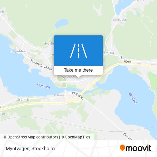 Myntvägen map