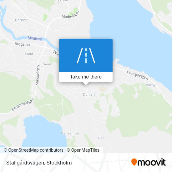 Stallgårdsvägen map