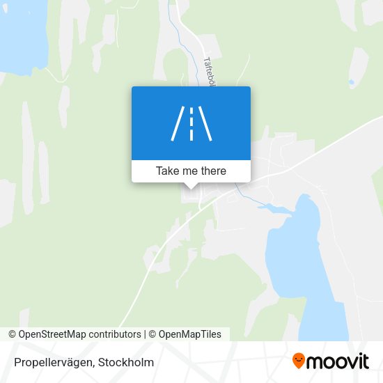 Propellervägen map