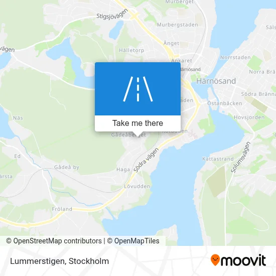 Lummerstigen map