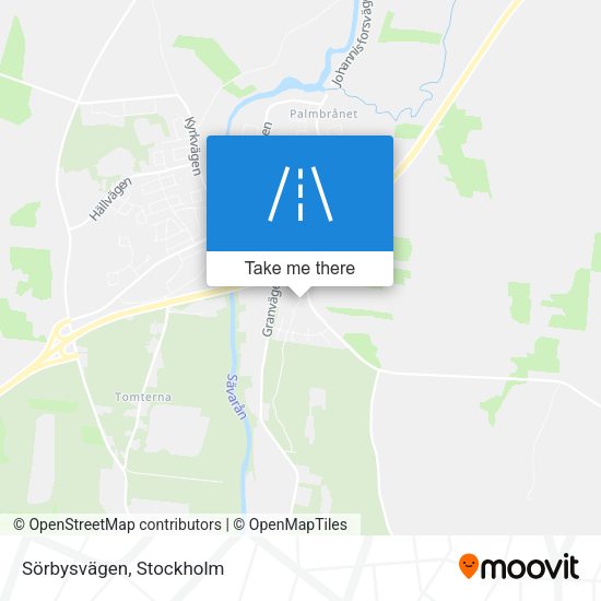 Sörbysvägen map